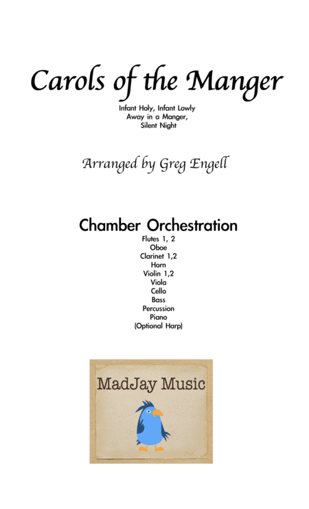 CAROLS OF THE MANGER (Chamber Orchestra Accompaniment for Octavo) (arr. Greg Engell)
