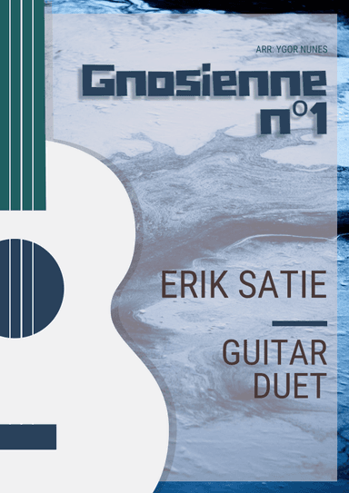 Gnosienne nº1 for Guitar Duet - Easy Intermediate Erik Satie (arr. Ygor Nunes)