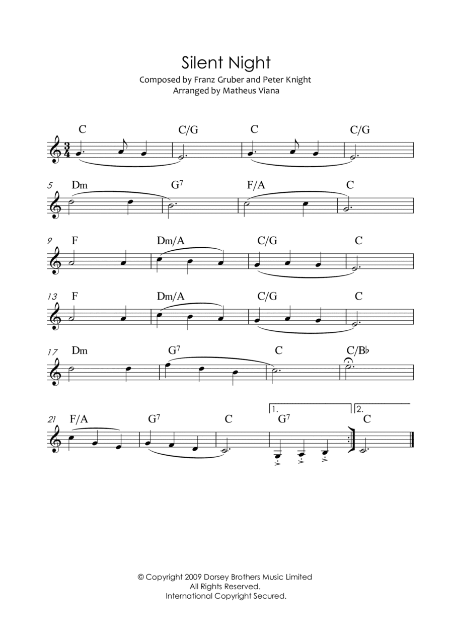Silent Night (arr. Matheus Viana)