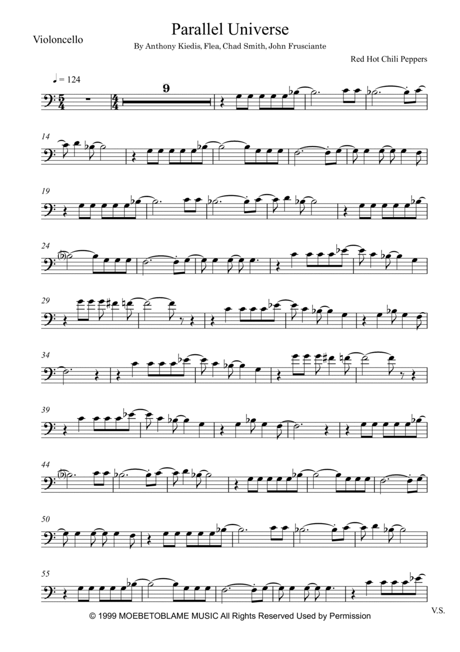 Parallel Universe (arr. André Laitano)