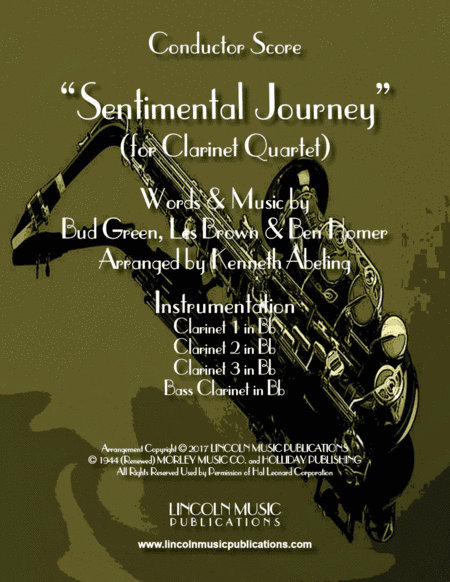 Sentimental Journey (arr. Kenneth Abeling)