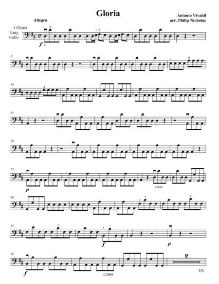 Gloria (arr. Philip Nicholas)