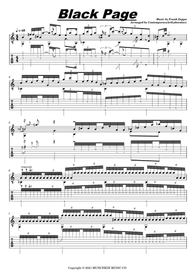 The Black Page (arr. Contemporary Art Laboratory)