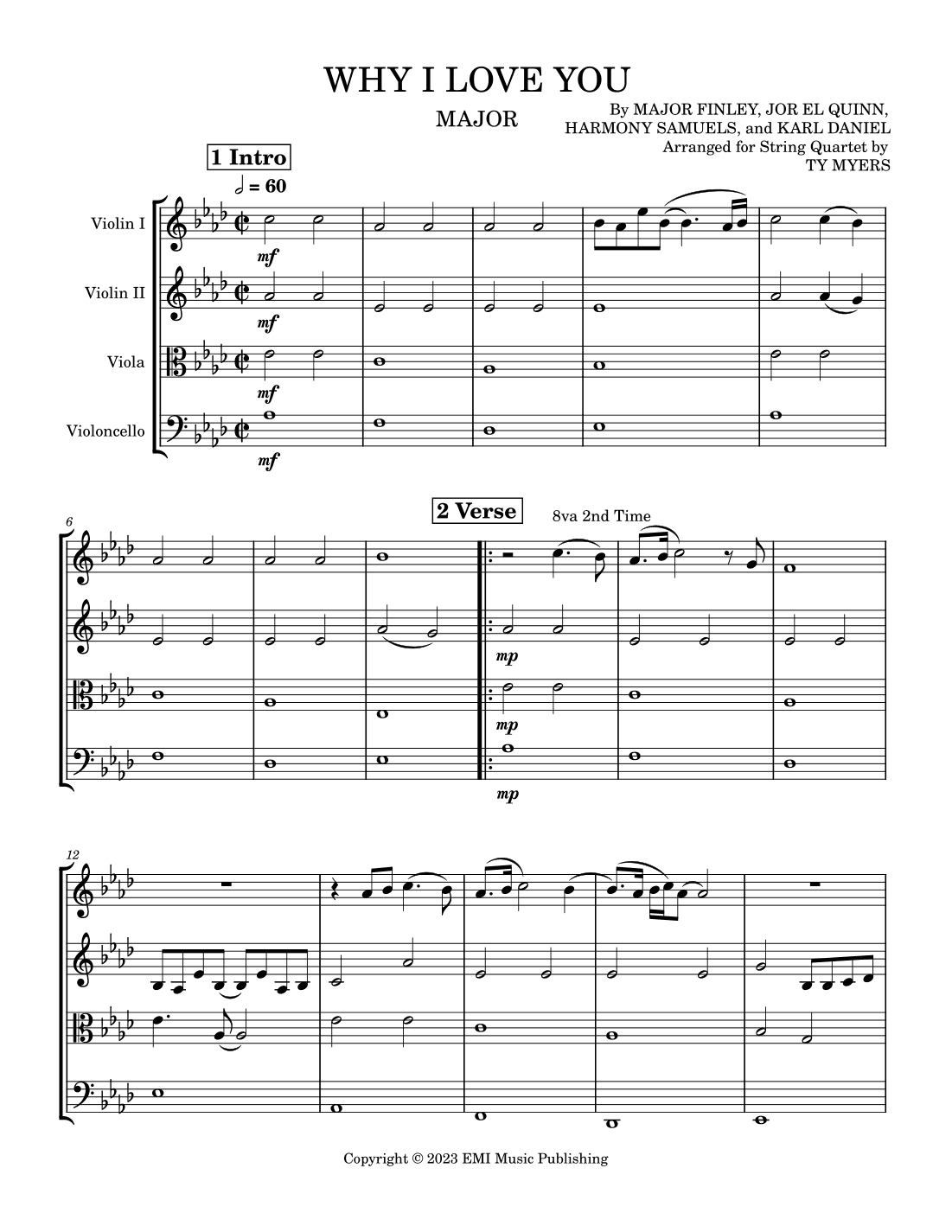 Why I Love You (arr. Ty Myers)