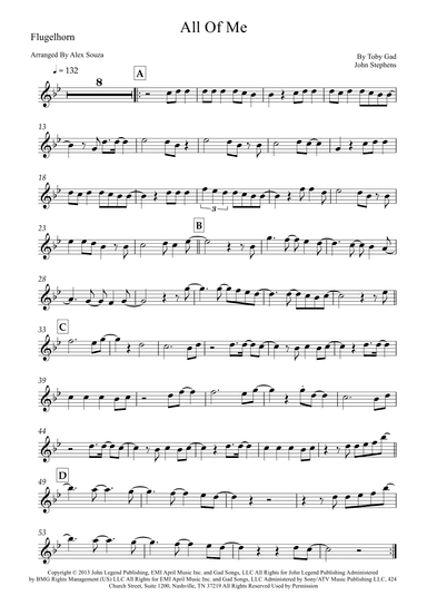 All Of Me (arr. Alex Souza)