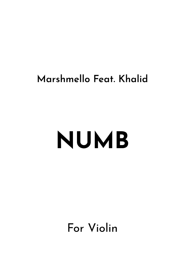 Numb (arr. Jireh J.)