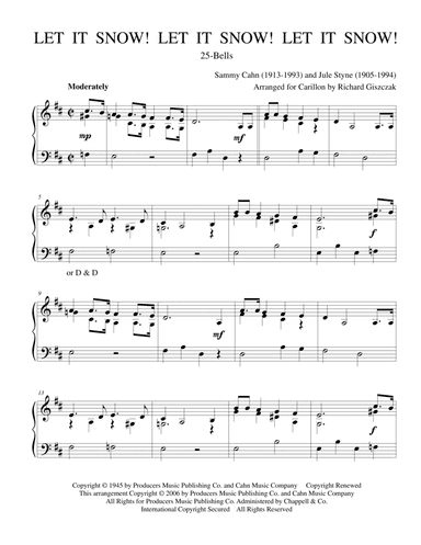 Let It Snow! Let It Snow! Let It Snow! (arr. Richard Giszczak)