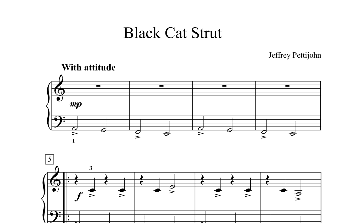 Black Cat Strut