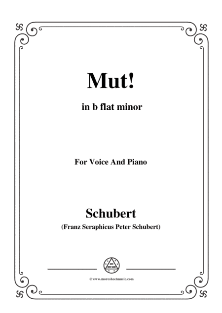 Schubert-Gute Nacht,from 'Winterreise',Op.89(D.911) No.1,in f minor,for Voice&Piano (arr. MSM)