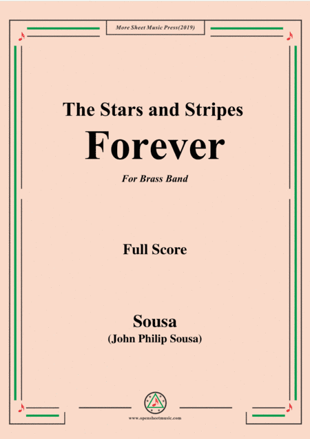 Sousa-The Stars and Stripes Forever,for Brass Band (arr. MSM)