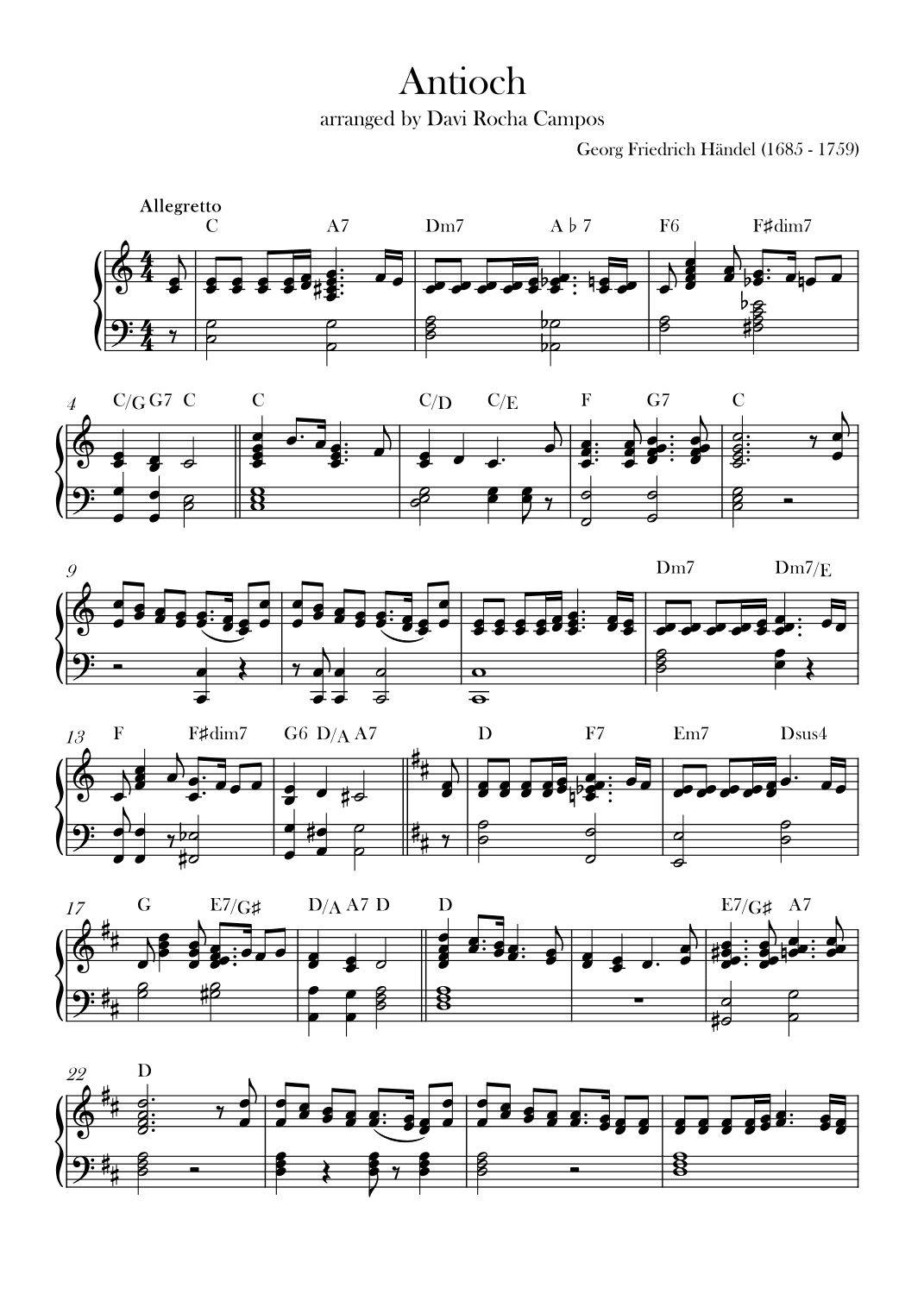 Antioch (arr. Davi Rocha Campos)