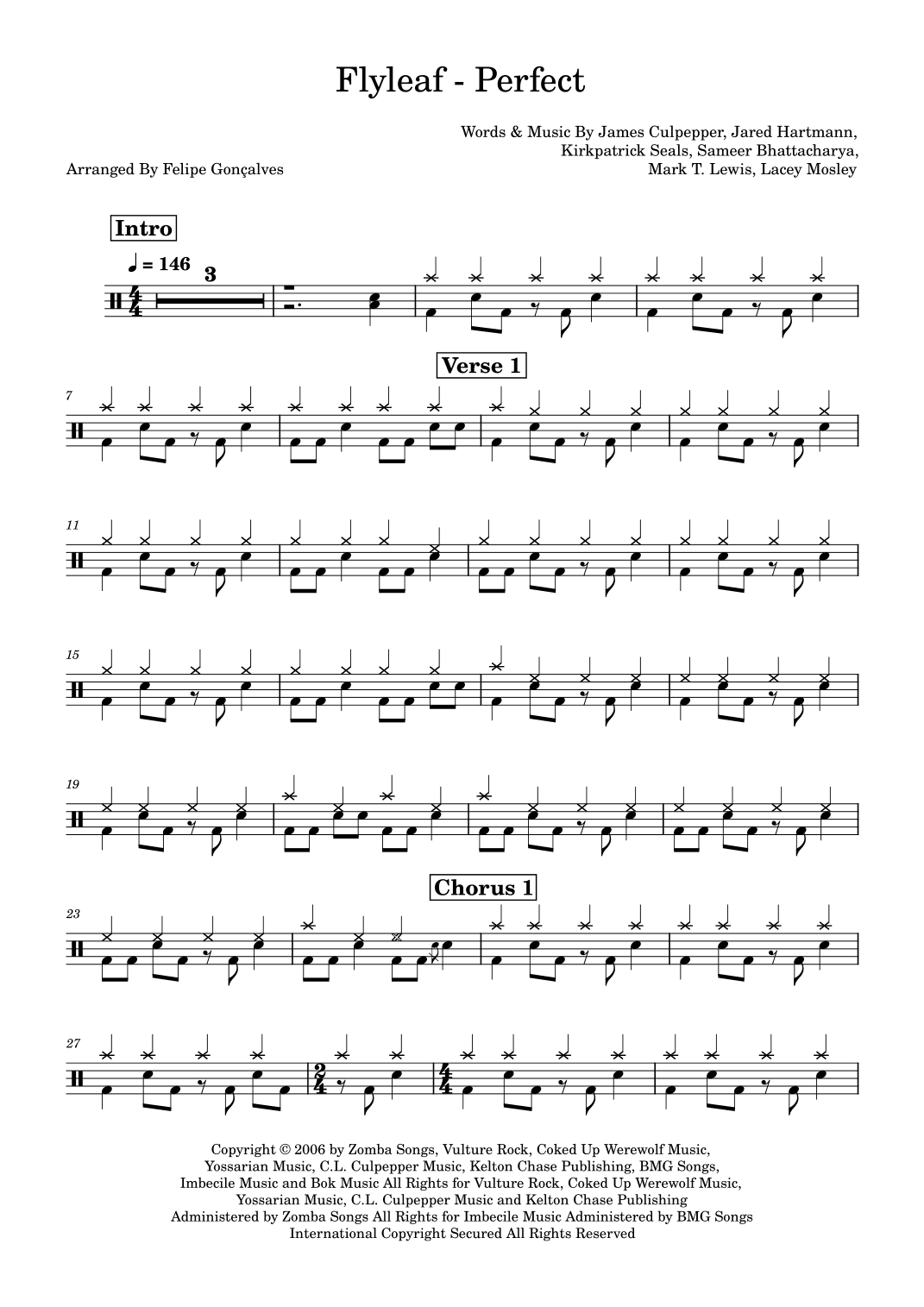 Perfect (arr. Felipe Gonçalves)