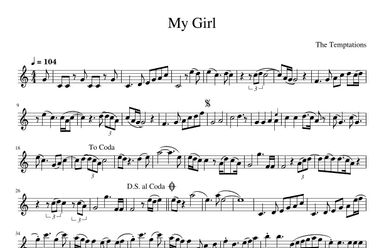 My Girl (arr. Julia Mills)