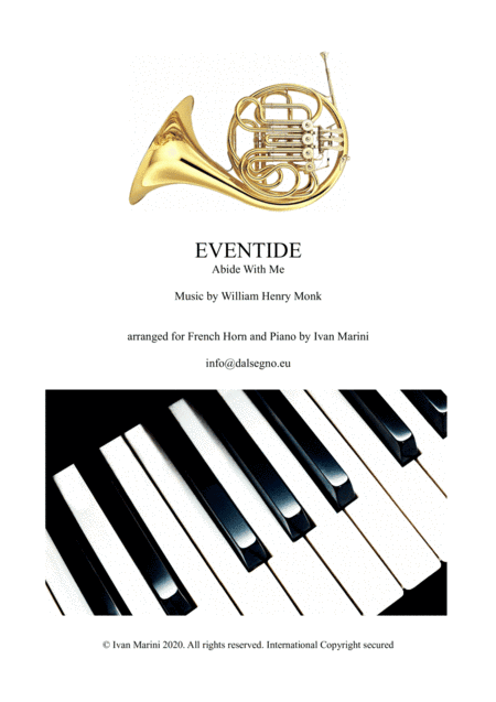 EVENTIDE (Abide With Me) - for Horn and Piano (arr. Ivan Marini)