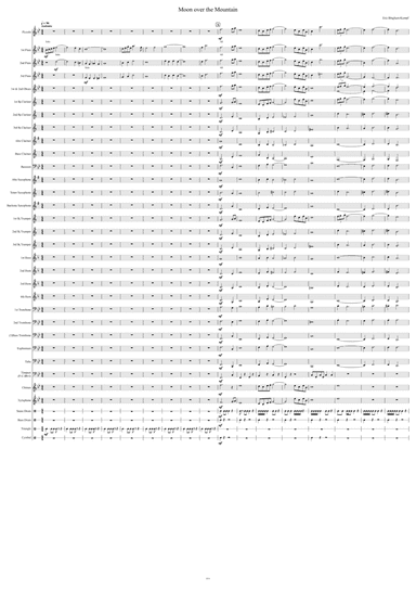 Moon over the Mountain