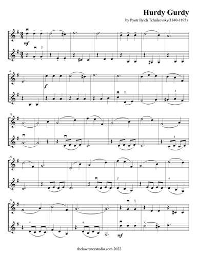 Hurdy Gurdy (arr. Biju Lawrence)