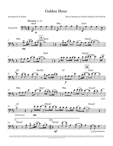 Golden Hour (arr. K. Speck)