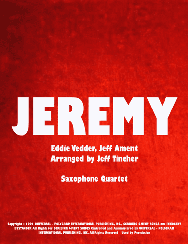 Jeremy (arr. Jeff Tincher)