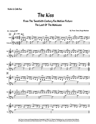The Kiss (arr. Katsumi WF)