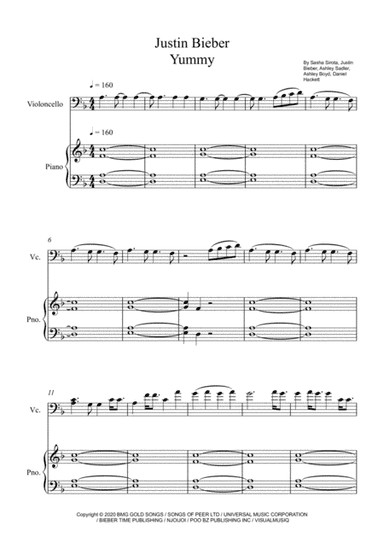 Yummy (arr. André Laitano)