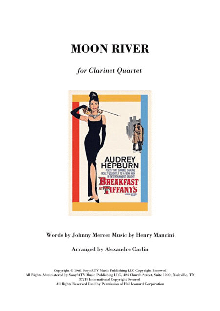 Moon River (arr. Alexandre CARLIN)