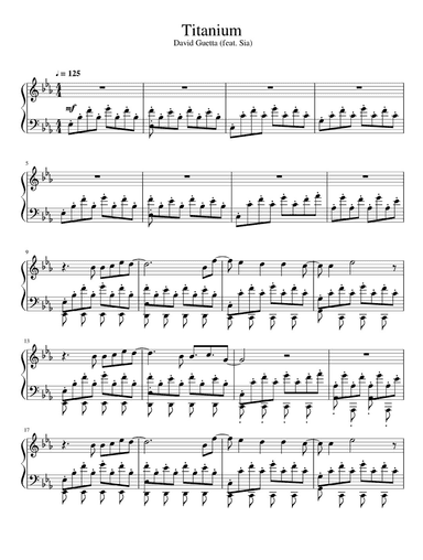 Titanium (arr. eduardo)