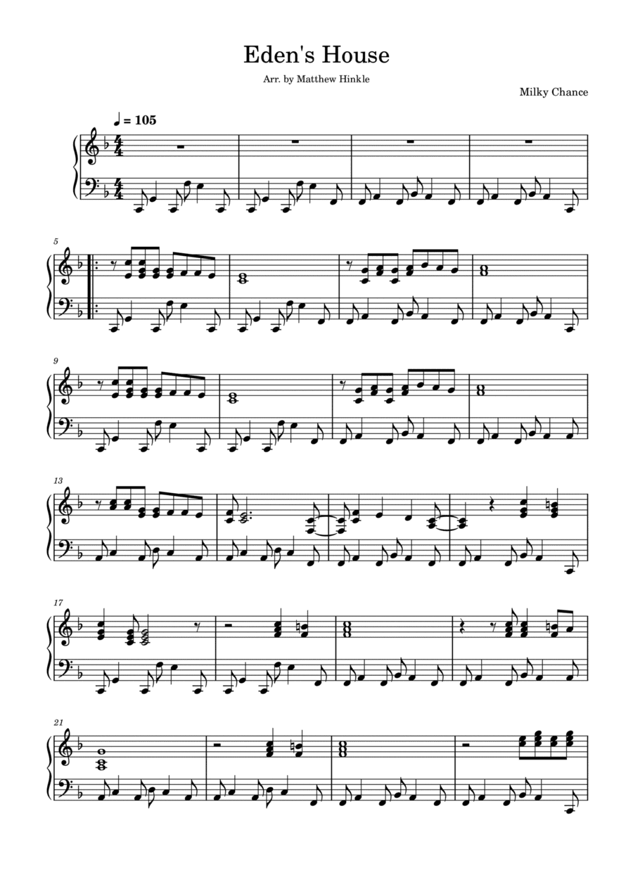 Eden's House (arr. Matthew Hinkle)