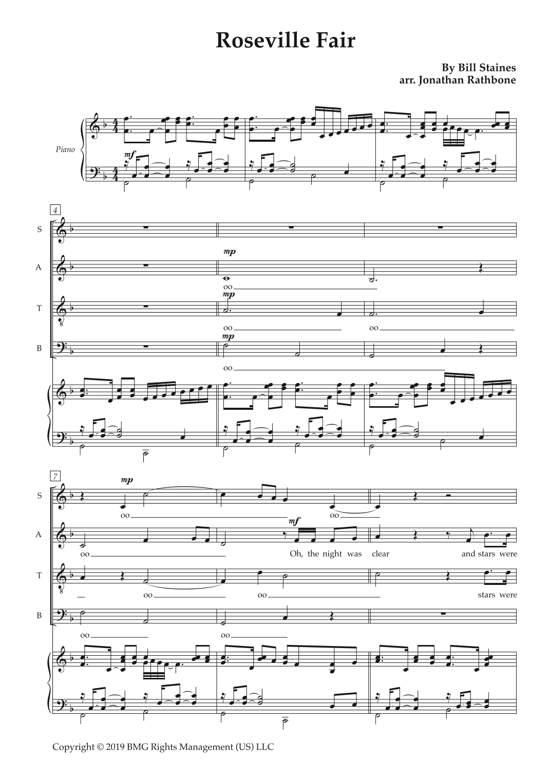 Roseville Fair (arr. Jonathan Rathbone)
