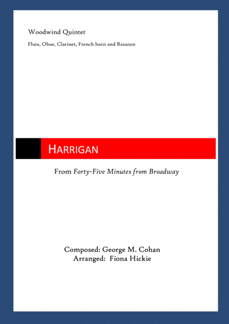 Harrigan (arr. Fiona Alice Hickie)