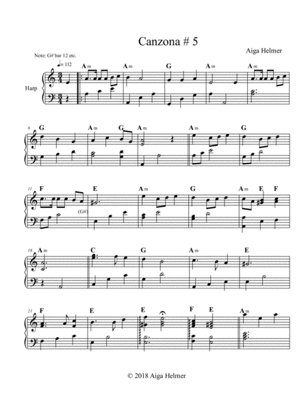 Canzona # 5