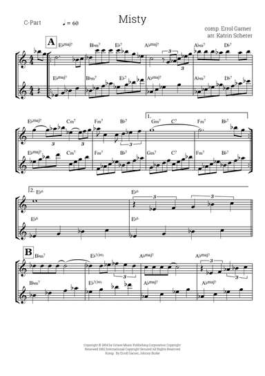 Misty (arr. Katrin Scherer)