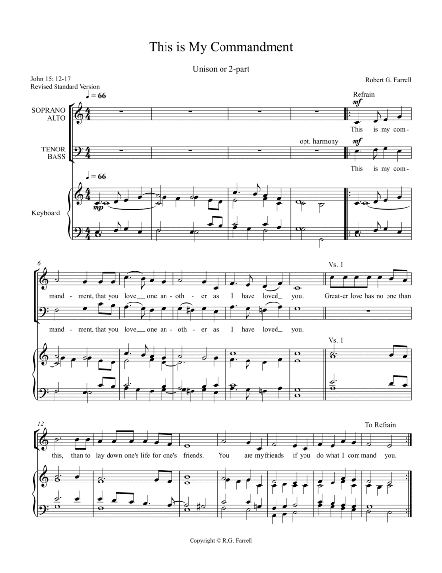 This is My Commandment