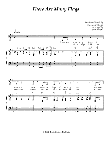 There Are Many Flags (arr. Hal Wright)