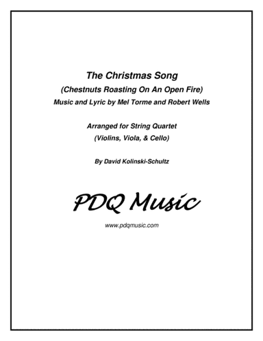 The Christmas Song (Chestnuts Roasting On An Open Fire) (arr. David Kolinski-Schultz)