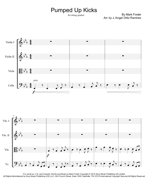 Pumped Up Kicks (arr. José angel Ortiz ramirez)