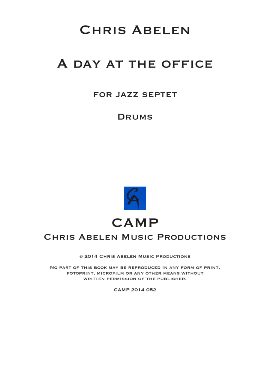 A day at the office - drums