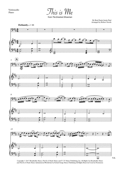 This Is Me (arr. Robert Newth)