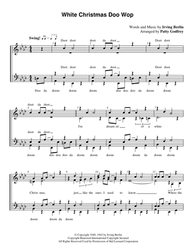 White Christmas (arr. Patty Godfrey)