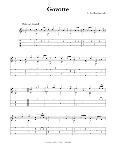 Gavotte (arr. Mark Phillips)