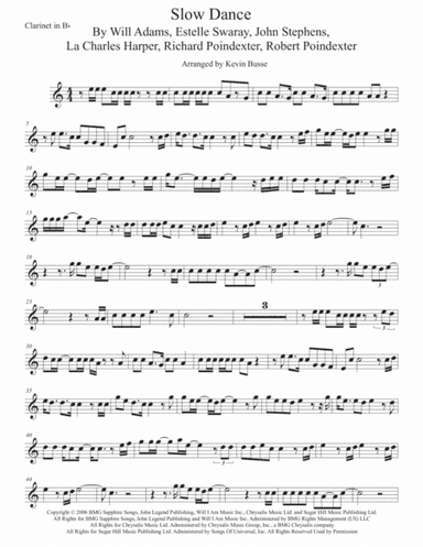 Slow Dance (arr. Kevin Busse)