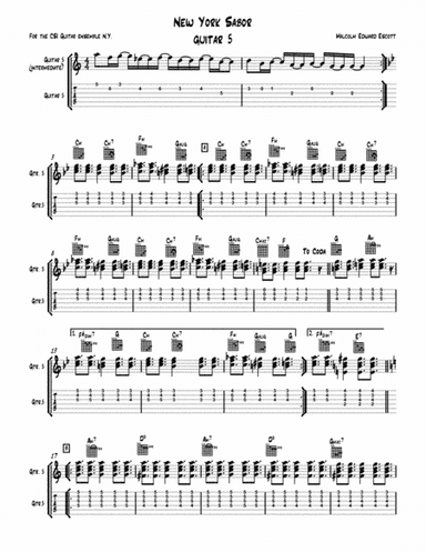 New York Sabor Guitar 5