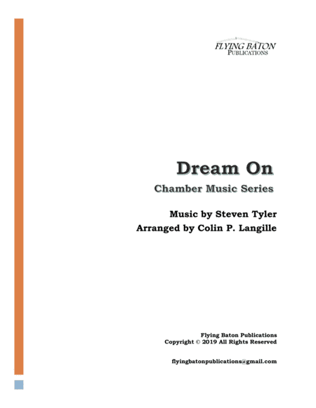 Dream On (arr. Colin P. Langille)