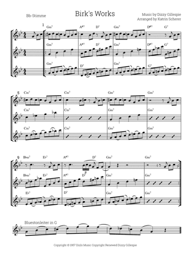 Birk's Works (arr. Katrin Scherer)