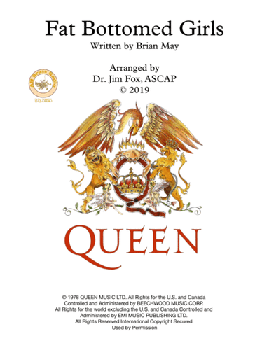 Fat Bottomed Girls (arr. Dr. Jim Fox, ASCAP)