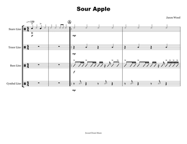 Sour Apple (Drumline Cadence)