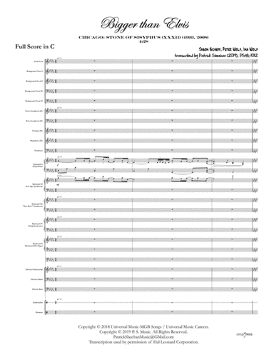 Bigger Than Elvis (arr. Patrick Sheehan)