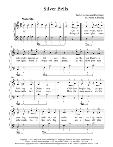 Silver Bells (arr. Pattie A. Dunlap)