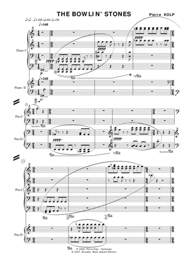 The Bollin' Stones (for two pianos)
