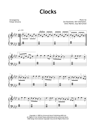 Clocks (arr. Felipe Silveira)