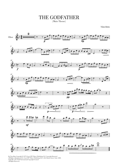 The Godfather (main Theme) (arr. Cadenza Editions)